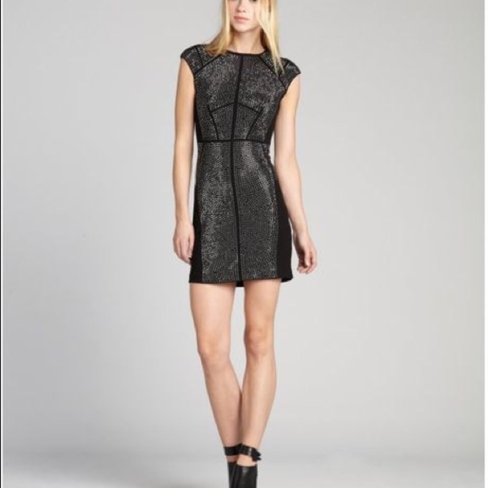 Rebecca Taylor Shimmer Sequin Dress